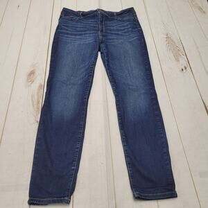 Fran Denim April high rise skinny jeans stretch dark wash active lifter